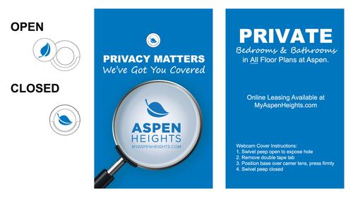 Privacy Matters Webcam Peep Covers