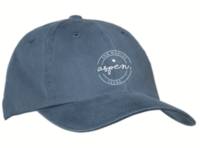 Garment Washed Caps Aspen Custom Stamp