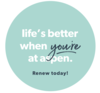 Renewal Sticker - Life's Better At Aspen