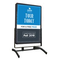 Double Sided Sidewalk Spring Sign