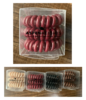 Coil Hair Tie Sets of 3, Imprinted Box