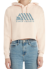 Triangle Cropped Hoodie