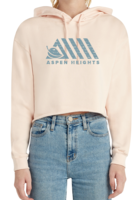 Triangle Cropped Hoodie