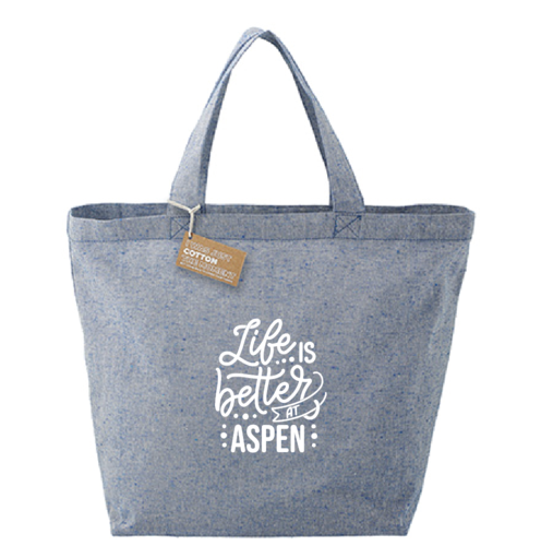 5 oz Cotton Twill Recycled Grocery Tote