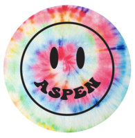 3" Round Smiley Aspen Mouth Face Sticker